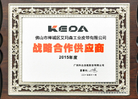 艾瑪森2015年戰略合作供應商